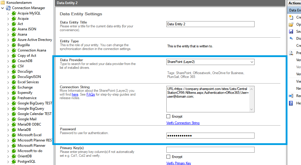 Step 3 CentralStationCRM integration target setup.png