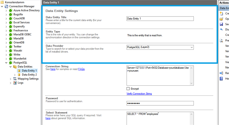 Step 2 PostgreSQL integration source setup.png