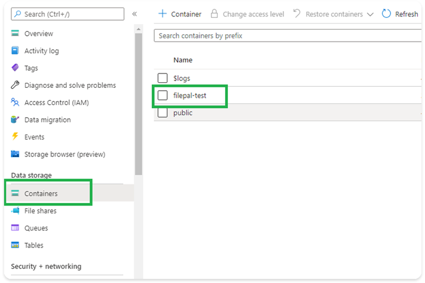 Account Name, Account Key and Endpoint Suffix